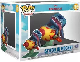 FUNKO POP! Vinilinė figūrėlė: Lilo & Stitch - Stitch in Rocket, 15 cm