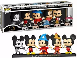 FUNKO POP! Vinilinių figūrėlių rinkinys: Disney Archives - Peliukas Mikis, ~8 cm (5 vnt.)
