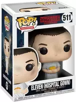 FUNKO POP! Vinilinė figūrėlė: Stranger Things - Eleven (Hospital Gown), 10 cm