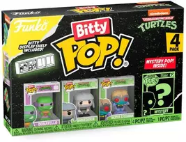 FUNKO Bitty POP! Figūrėlių rinkinys: Vėžliukai nindzės, ~3 cm (4 vnt.)