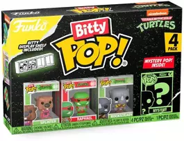 FUNKO Bitty POP! Figūrėlių rinkinys: Vėžliukai nindzės, ~3 cm (4 vnt.)