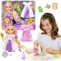 Disney Princess - Lėlė 15 cm - Ilgiausi plaukai Rapunzel (233794)