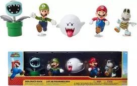 Jakks Pacific Super Mario - Boo - 6cm Figurine 5-pack - Boxset Exclusive (400872)