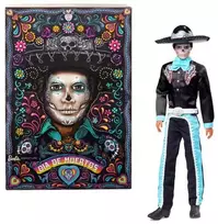Mattel Lėlė Barbie Ken Día de los Muertos HRM73