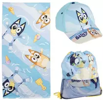 Rankšluostis CERDÁ Bluey set towel + bag + cap