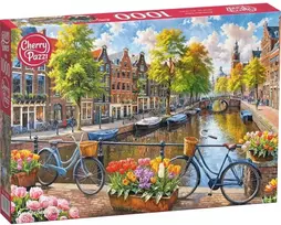 Platon CherryPazzi dėlionė Amsterdam Tulips 1000 det