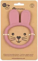 Petite&Mars Bunny - zuikio formos silikoninis dantukas | DustyRose