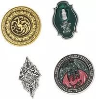 ERIK Game of Thrones House of the Dragon 4 pin set