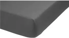 Ambiante Jersey HL Anthracite Paklodė su guma Čiužinio dydis - 160x200 cm