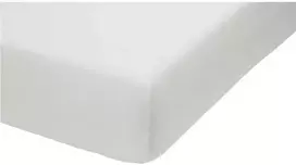 Ambiante Jersey HL Baltas Paklodė su guma Čiužinio dydis - 90x200 cm