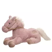 Beppe Pliušinis žaislas - rožinės spalvos arklys "Nico", 23 cm