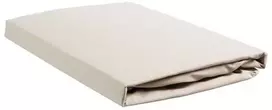 Ambiante Cotton Uni HL Sand paklodė su guma Čiužinio dydis - 140x200 cm