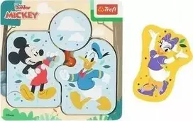 Trefl medinė dėlionė Mickey Mouse & Friends 6vnt TREFL