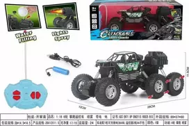 Teka R/C 6x6 transporto priemonės žibintai ir dūmai