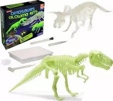 Teka Portfelis Kasinėjimų paleontologas dinozauras fosforescuojantis