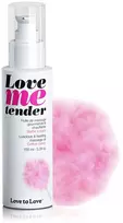 Love To Love LOVE ME TENDER - MASAŽINIS ALIEJUS - COTTON CANDY 100ml / 3.3FL.OZ.