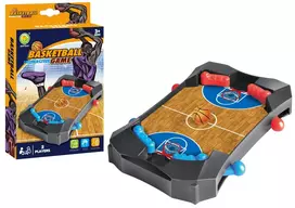 Lean Toys Basketball Mini krepšinio arkadinis žaidimas juodas