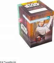 Gamegenic: „Star Wars Unlimited“ kortų žaidimas – minkšta dėžutė – Obi-Wan Kenobi / Darth Maul