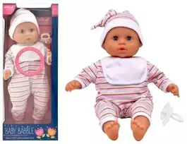 WORLD Lėlių pasaulis LĖLIŲ PASAULIS LALKA KŪDIKIŲ PLAUŠELĖ 38 CM