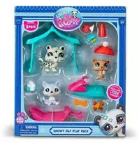 Littlest Petshop TM žaislai Mažylių naminių gyvūnėlių parduotuvė Sniego diena