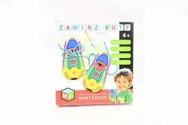 Montessori Multigra - lavinantis žaislas, suriškite batus 05938