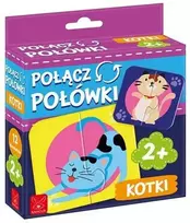 Dėlionė Kangur Kengūros žaidimas „Sujunkite katės puses“ 41329