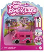 Mattel Mini Barbie Land Tourist Doll + Camper Van ZA6038 C