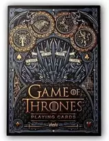 Theory 11 Kortų Žaidimas - Game Of Thrones Theory11 52 Kortos FSC Sertifikuota Plastikinė Danga