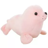 Lean Toys Minkštas Rožinis Ruoniukas 24 cm