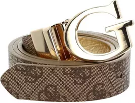 Guess, Mika, Tekstilinis Diržas, BW7423VIN30, Ruda, Moterims, Dydis M