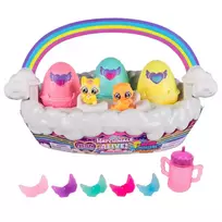 Žaislinis krepšelis Hatchimals Alive Neon Rainbow
