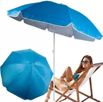 Didelis skėtis su UV filtru 210 cm, reguliuojamas