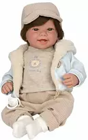 Munecas Arias Arias lėlė berniukas su garsu, 45 cm
