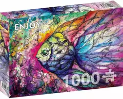 Dėlionė ENJOY Auksinė žuvelė 1000 vnt.