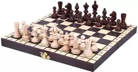 Provechess Šachmatai Olympic Mini 300x150x50mm, karalius 60mm