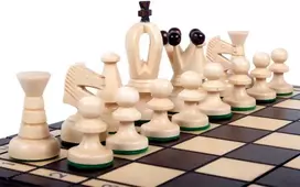 Provechess Šachmatai King's Small 300x150x50mm, karalius 60mm