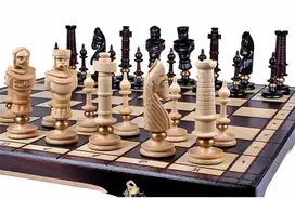 Provechess Šachmatai Royal DE LUX 650x325x80mm, karalius 130mm
