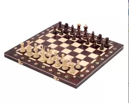 Provechess Šachmatai SENATOR 420x210x50 mm, Karalius 85 mm