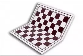 Provechess Šachmatų ir šaškių plastikinė lenta 510x510mm