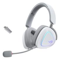 ASUS ROG Delta II Wireless RGB Gaming Headset White - Bluetooth/2.4 GHz/3.5mm