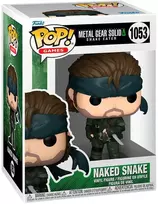 FUNKO POP! Vinilinė figūrėlė: Metal Gear Solid - Naked Snake, 9 cm