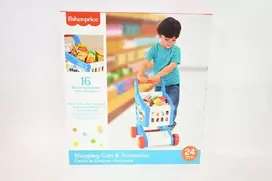 Pirkinių krepšelis su 16 priedų, Dolu Fisher Price 48 cm, 1806