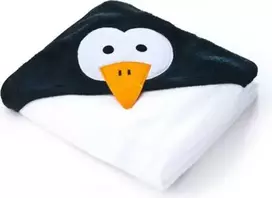 Caretero Rankšluostis Sensillo WATERFRIENDS 100x100, baltas pingvinas