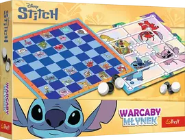 TREFL 02799 Šaškių žaidimas ir Lilo & Stitch šlifuoklis