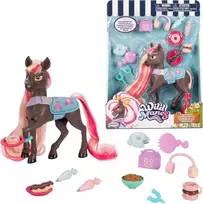 Wild Laukinių manų rinkinys Horse Pony Figūra Lana ir saldainiai Lana's Donuts 12 vnt