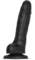 Strap On Me SLIDING SKIN REALISTIC DILDO Juodas M