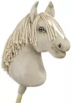 Super Hobby Horse Medinis hobis arkliukas – cremello spalva