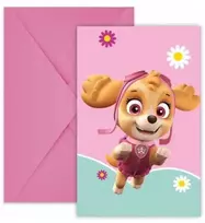 Globos Europe Bv Paw patrol Skye kvietimai