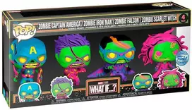 FUNKO POP! Vinilinių figūrėlių rinkinys: Marvel - What If...?, ~8 cm (4 vnt.)