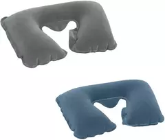 Flokuotų raguolių kelioninė pagalvė 2 spalvos 46 x 28 cm Bestway 67006 mėlyna